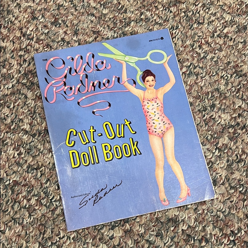 Gilda Radner Cut out doll book